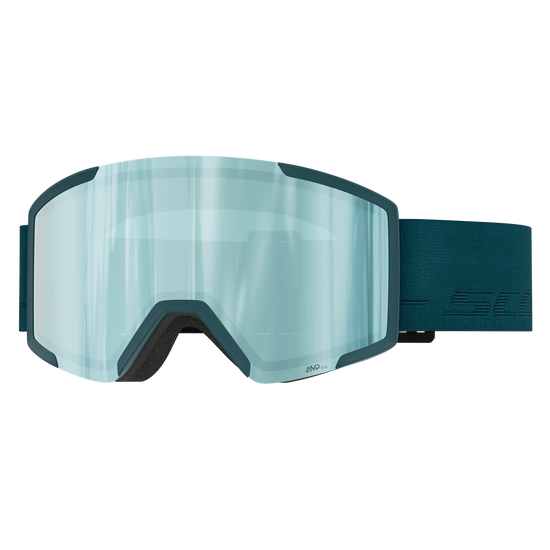 SCOTT Shield Skibrille - Petrol Green - AMP Ice Chrome S2 - Bild 1