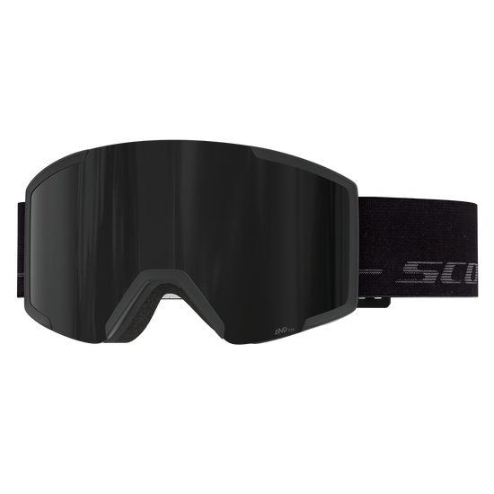 SCOTT Shield Skibrille - Black - Fog Grey - AMP Black Chrome S3 - Bild 1