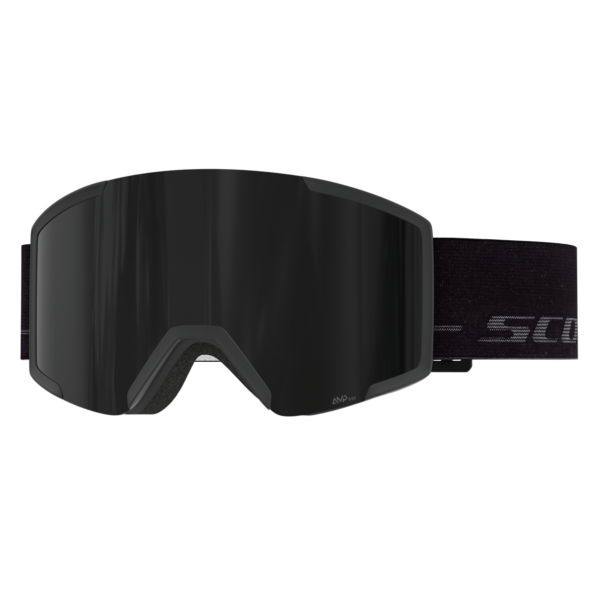 SCOTT Shield Skibrille - Black - Fog Grey - AMP Black Chrome S3 - Bild 1