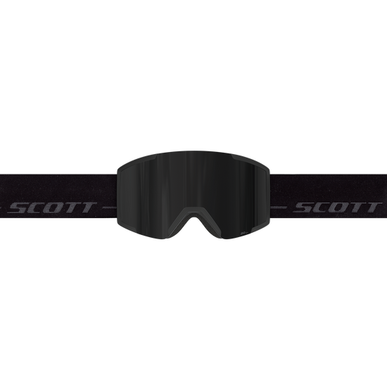 SCOTT Shield Skibrille - Black - Fog Grey - AMP Black Chrome S3 - Bild 2