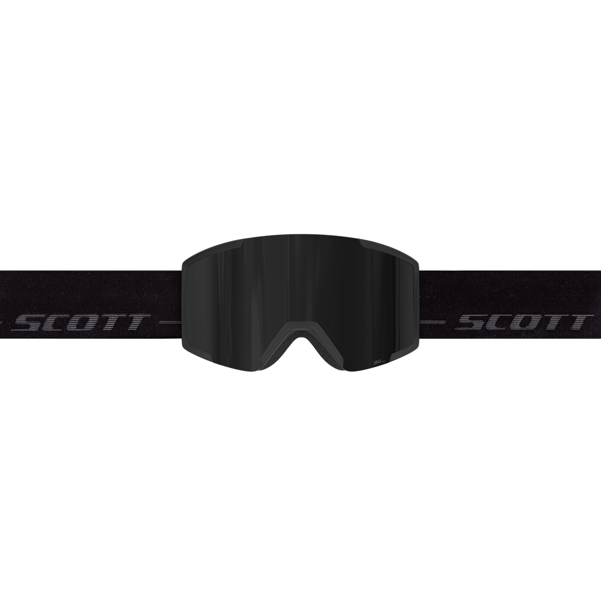 SCOTT Shield Skibrille - Black - Fog Grey - AMP Black Chrome S3 - Bild 2
