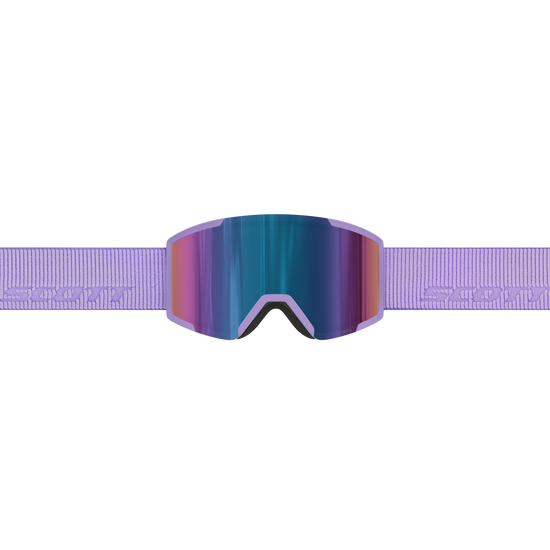 SCOTT Shield Skibrille - Sherbet Purple - AMP Teal Chrome S2 - Bild 2