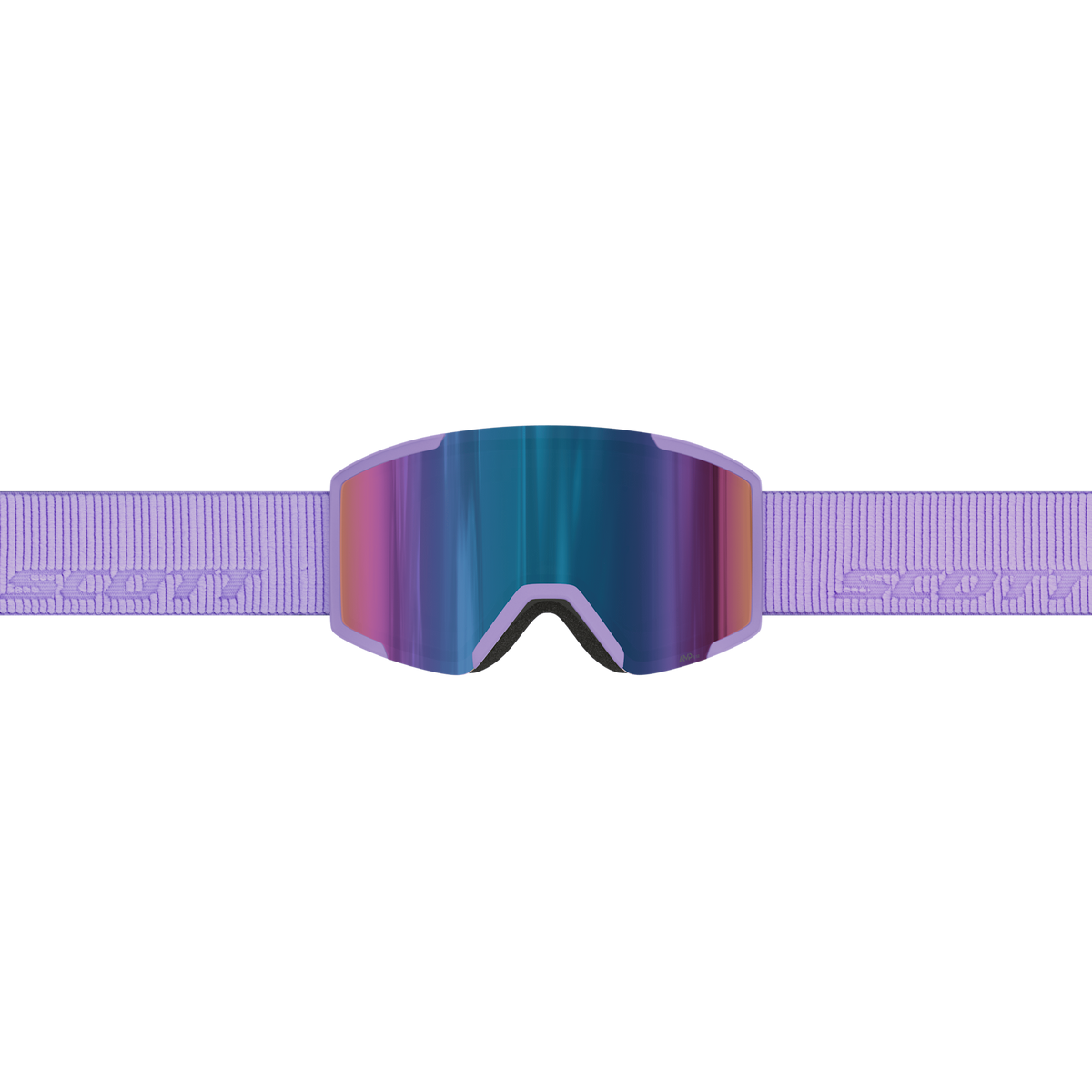 SCOTT Shield Skibrille - Sherbet Purple - AMP Teal Chrome S2 - Bild 2