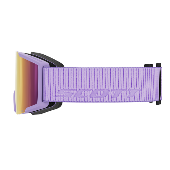 SCOTT Shield Skibrille - Sherbet Purple - AMP Teal Chrome S2 - Bild 4
