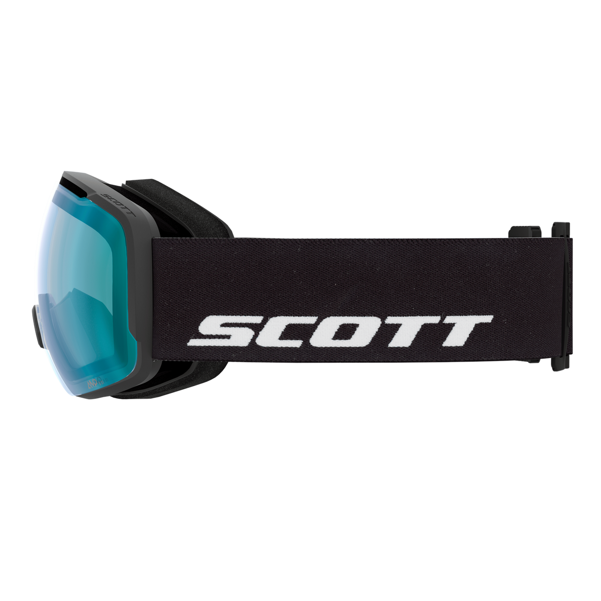 SCOTT Sphere OTG Skibrille Black - AMP Aurora Green Chrome S1 Ansicht 4