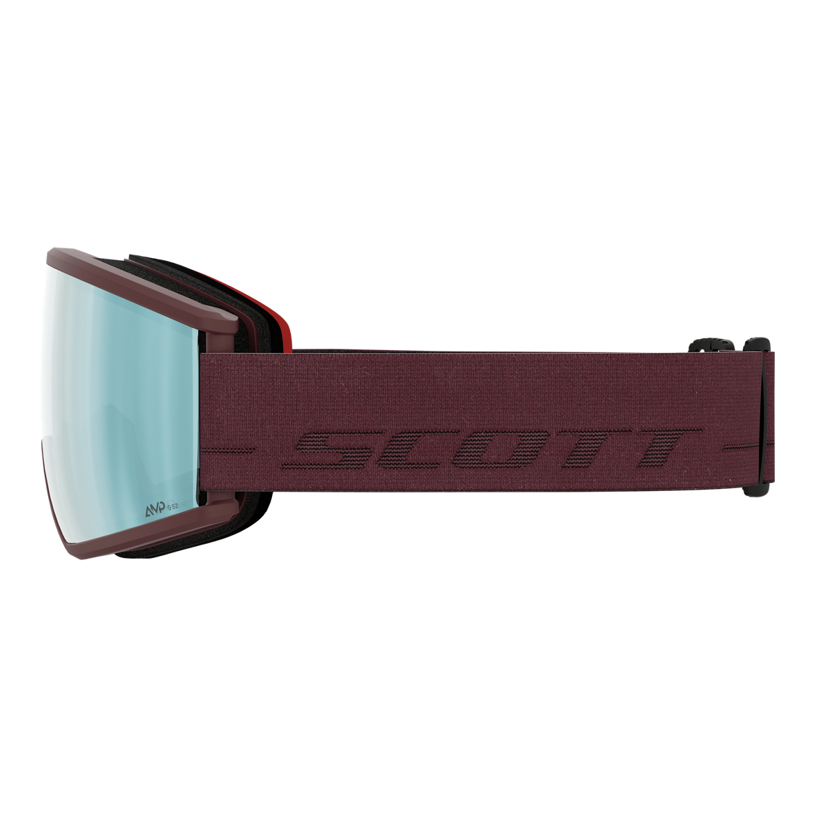 SCOTT Ambit Compact Skibrille - Cocoa Red - Ansicht 4