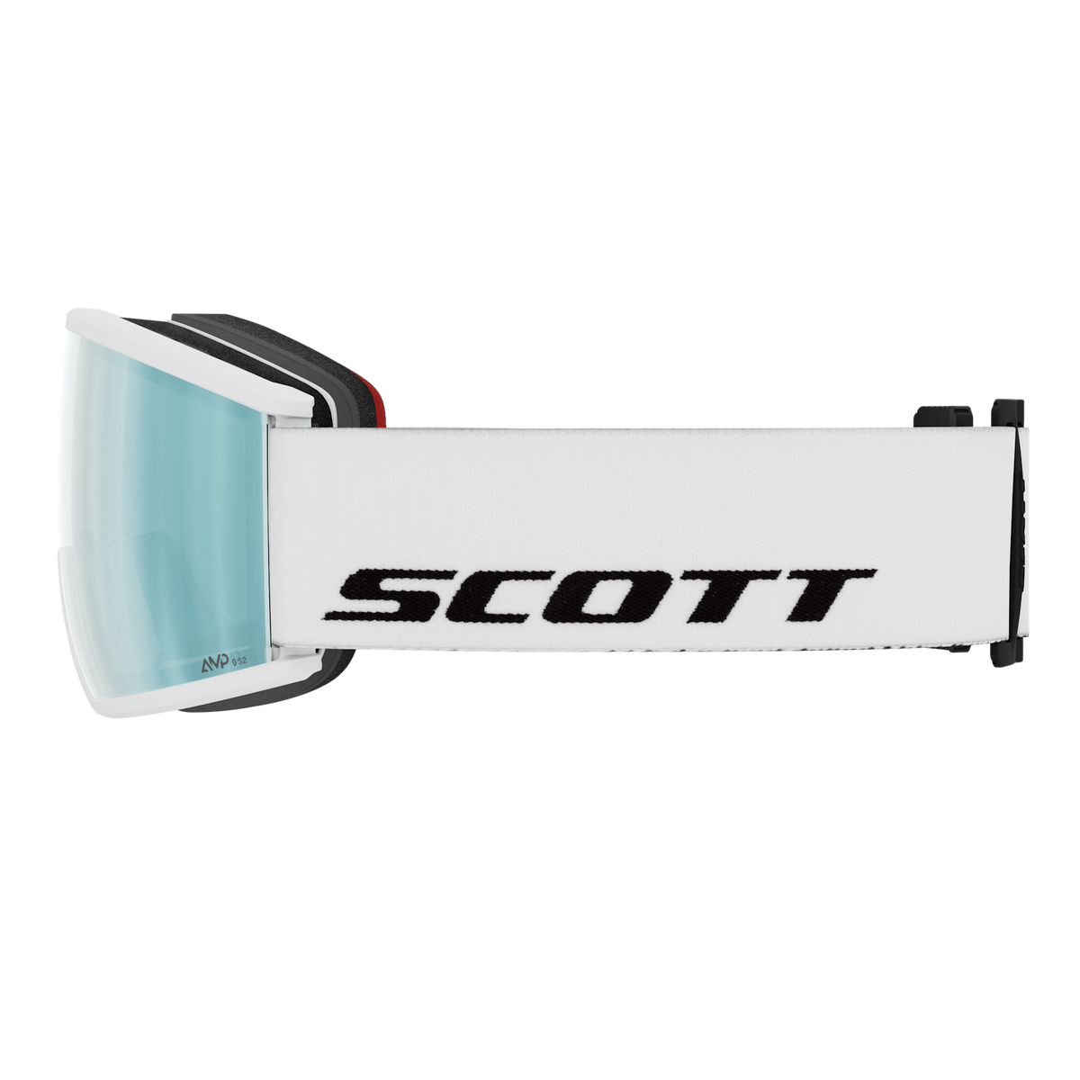 SCOTT Ambit Skibrille - White - AMP Ice Chrome S2 - Ansicht 4