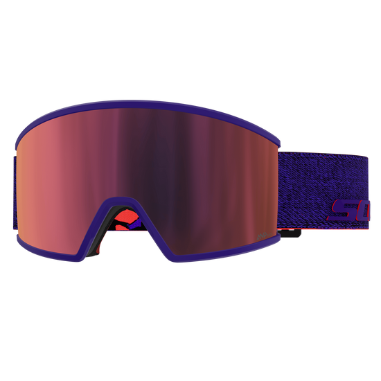 SCOTT Ambit Skibrille - Purple - AMP Red Chrome S3 - Ansicht 1