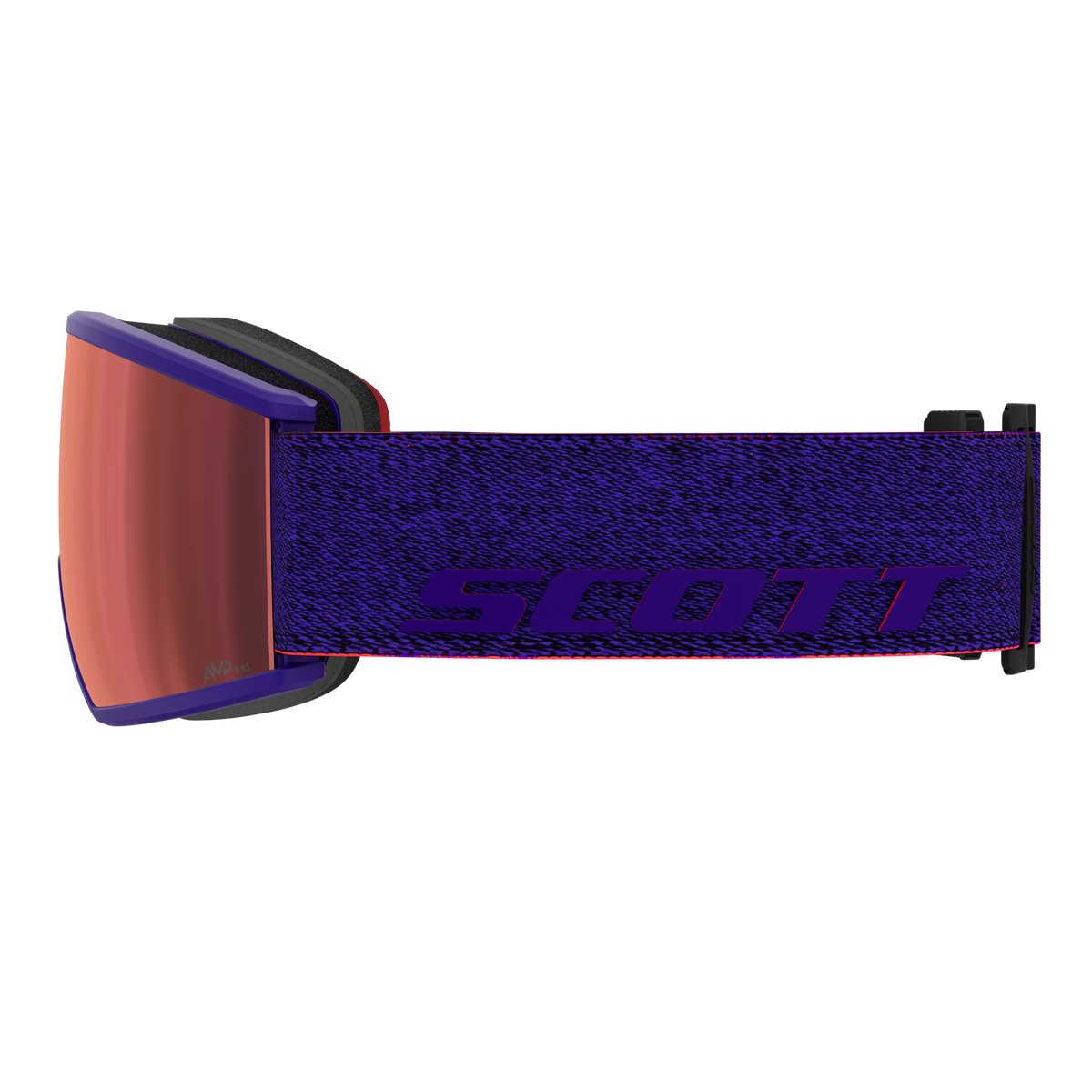 SCOTT Ambit Skibrille - Purple - AMP Red Chrome S3 - Ansicht 4