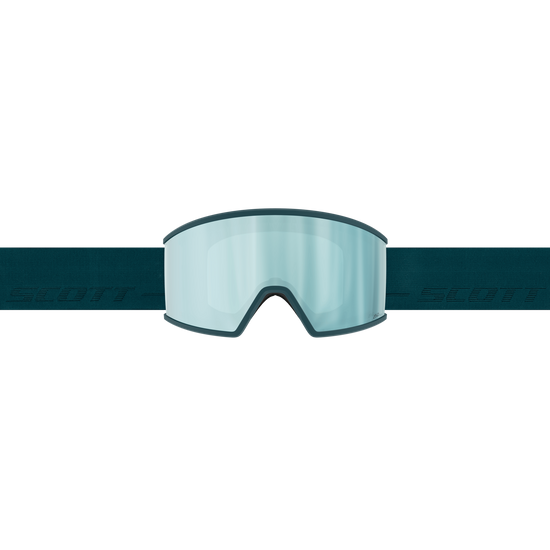 SCOTT Ambit Skibrille - Petrol Green - AMP Ice Chrome S2 - Ansicht 2