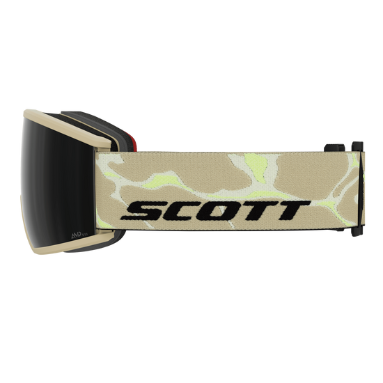 SCOTT Ambit Skibrille - Mojave Beige - AMP Black Chrome S3 - Ansicht 4