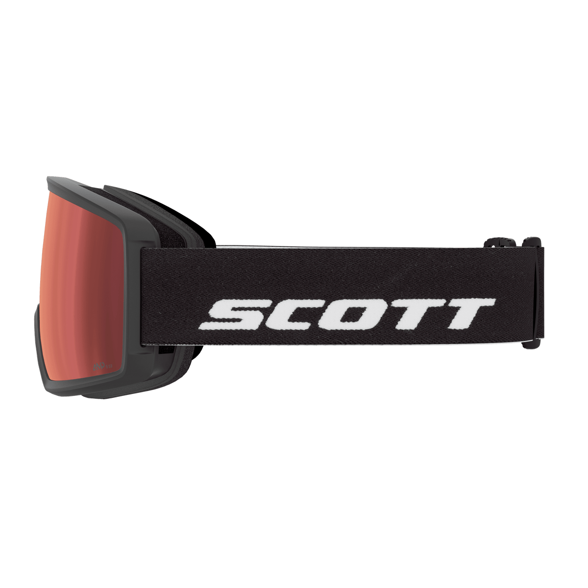 SCOTT Neo Compact Skibrille – Black - AMP Aurora Green Chrome S1 – Ansicht 4