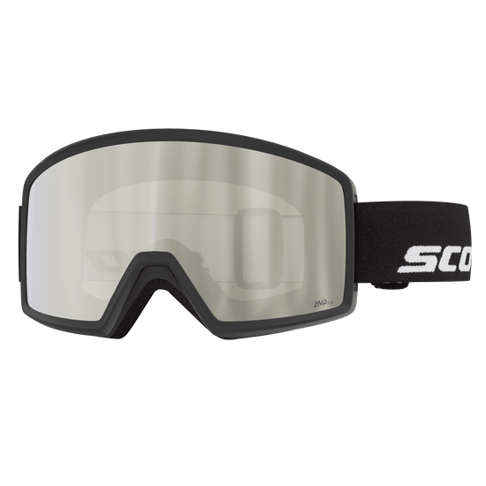 SCOTT Neo Compact Skibrille – Black - AMP Red Chrome S3 – Ansicht 1