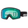 SCOTT Neo Compact Skibrille – Black - AMP White Chrome S2 – Ansicht 1