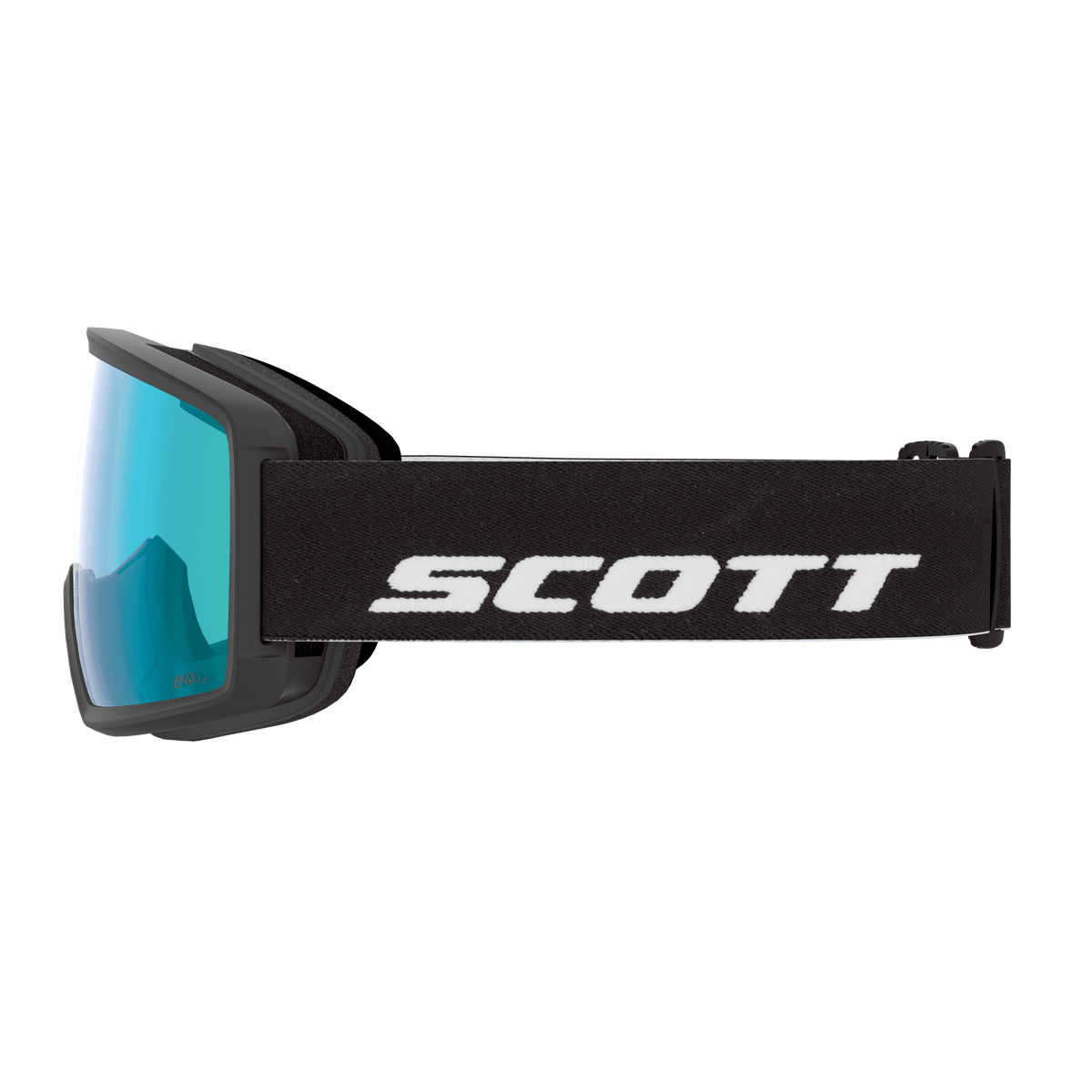 SCOTT Neo Compact Skibrille – Black - AMP White Chrome S2 – Ansicht 4
