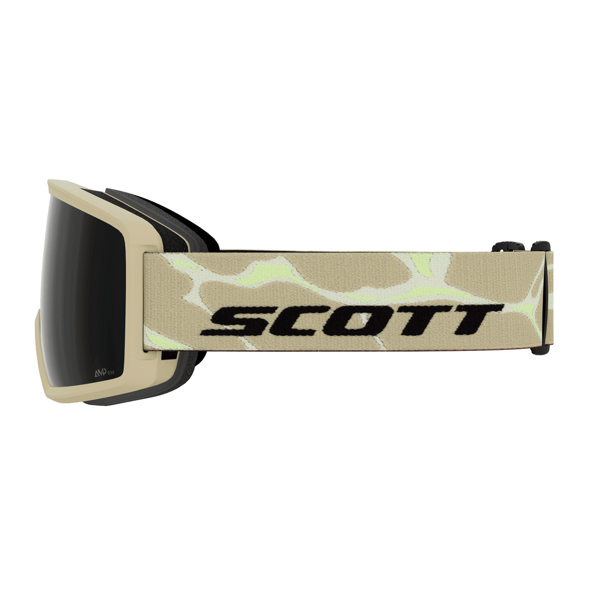SCOTT Neo Compact Skibrille – Mojave Beige - AMP Black Chrome S3 – Ansicht 4