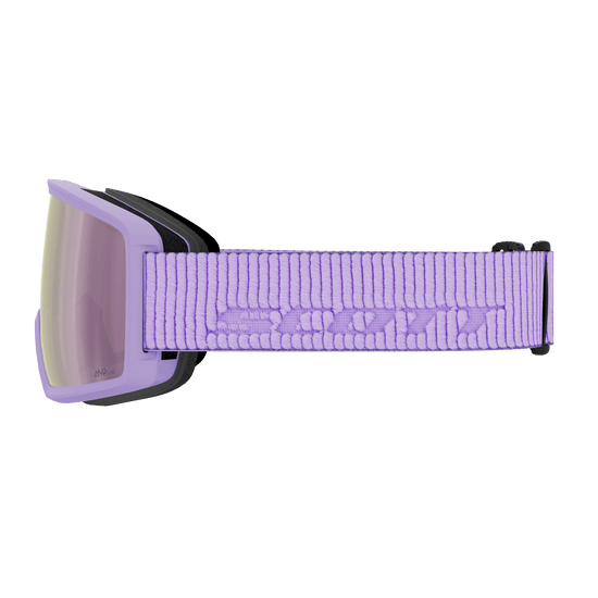SCOTT Neo Compact Skibrille – Cocoa Red - AMP Ice Chrome S2 – Ansicht 4