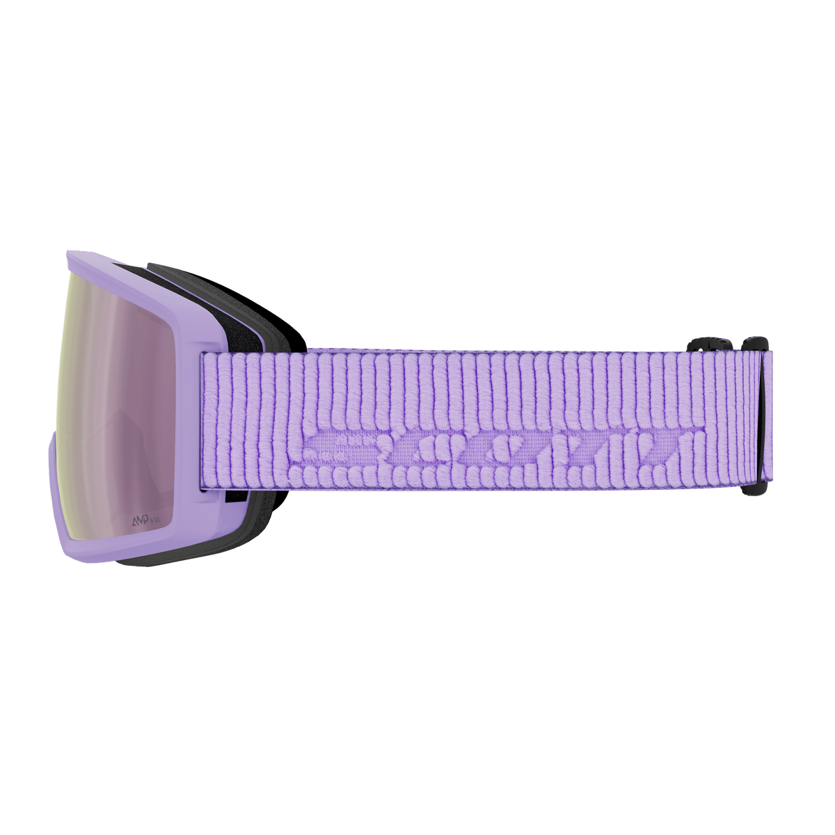 SCOTT Neo Compact Skibrille – Cocoa Red - AMP Ice Chrome S2 – Ansicht 4