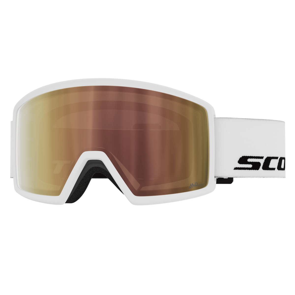 SCOTT Neo Light Sensitive Skibrille White – Vorderansicht