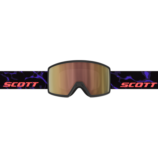 SCOTT Neo Light Sensitive Skibrille Black - Purple – Seitenansicht
