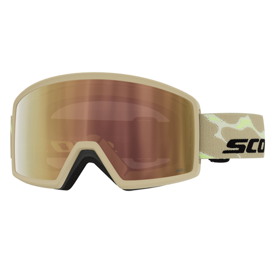 SCOTT Neo Compact Light Sensitive Skibrille Mojave Beige – Vorderansicht