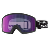 SCOTT Neo Compact Light Sensitive Skibrille Granite Black - White – Vorderansicht