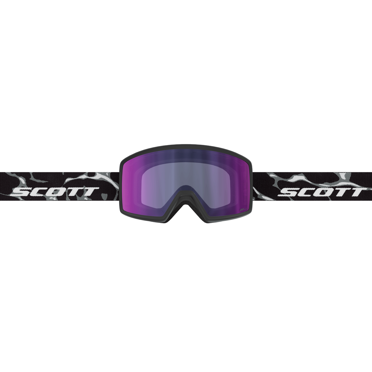 SCOTT Neo Compact Light Sensitive Skibrille Granite Black - White – Seitenansicht