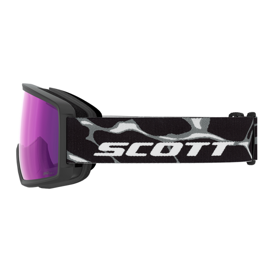 SCOTT Neo Compact Light Sensitive Skibrille Granite Black - White – Detailansicht