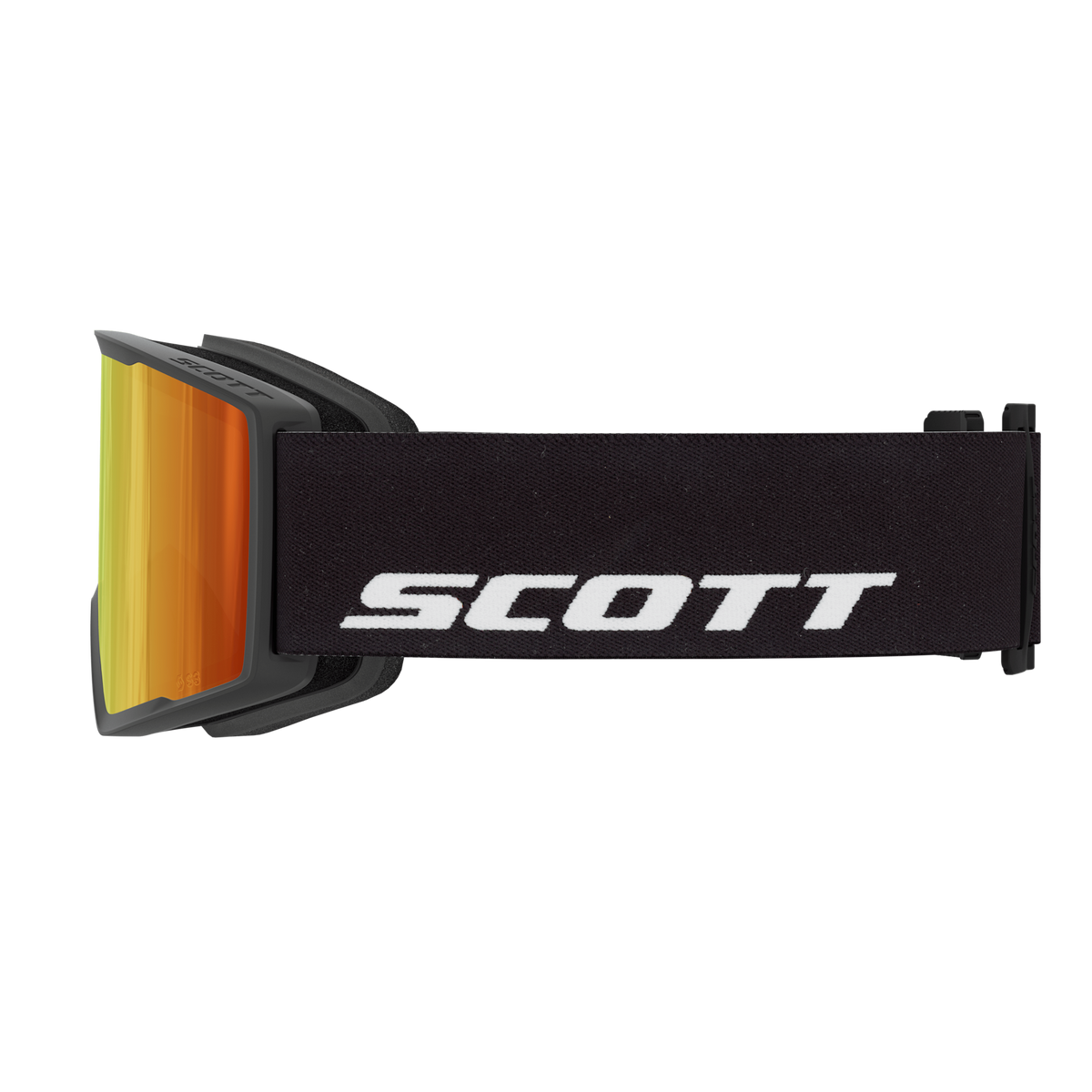 SCOTT Trace Pro Skibrille – Black - Red Chrome S3 – Ansicht 4
