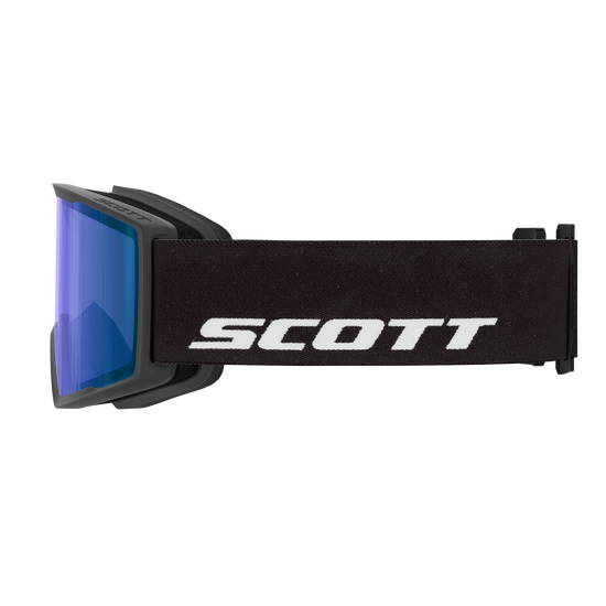 SCOTT Trace Pro Skibrille – Black - Blue Chrome S1 – Ansicht 4