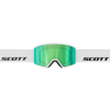 SCOTT Trace Pro Skibrille – White - Green Chrome S2 – Ansicht 2