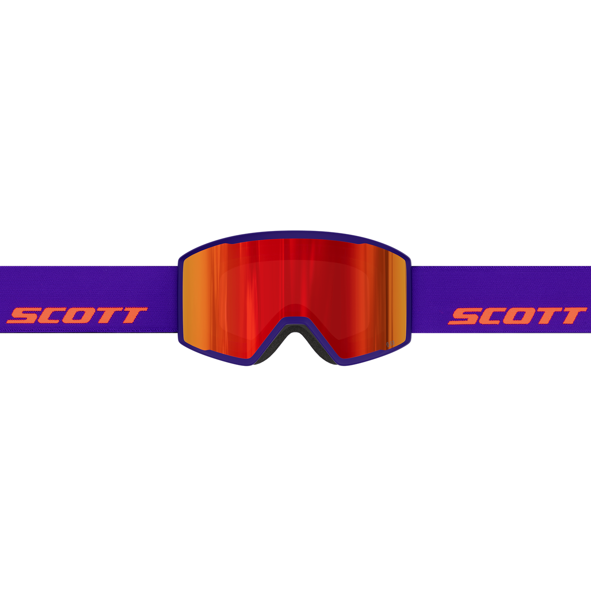 SCOTT Trace Pro Skibrille – Purple - Orange - Red Chrome S3 – Ansicht 2