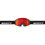 SCOTT Shield Pro Junior Skibrille - Black - Red Chrome S3