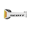 SCOTT Shield Pro Junior Skibrille - White - Red Chrome S3