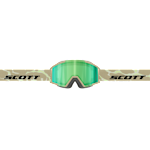 SCOTT Shield Pro Junior Skibrille - Mojave Beige - Green Chrome S2