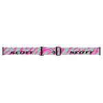 SCOTT Shield Pro Junior Skibrille - Neon Pink - Mint Green - Silver Chrome S2