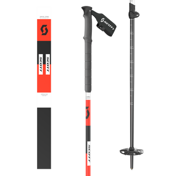 SCOTT Aluguide Tourenstöcke - Black - Red