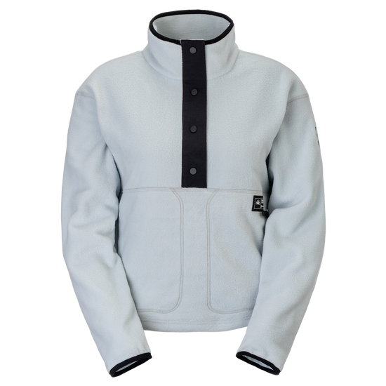 SCOTT Escape Original Fleece Pullover Damen - Mist Blue Vorderansicht