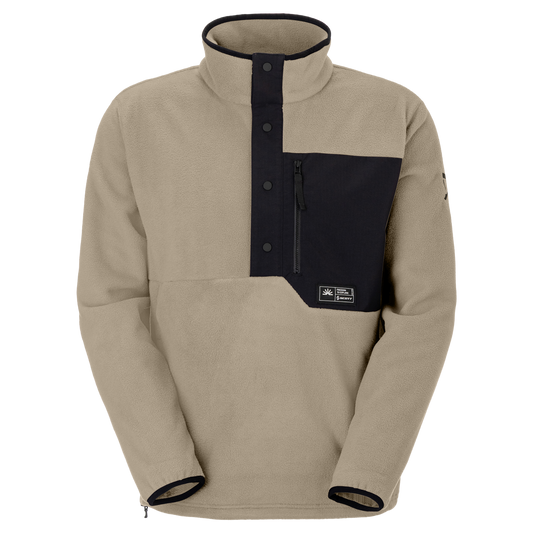 SCOTT Escape Original Fleece Pullover Herren - Portobello Beige Vorderansicht