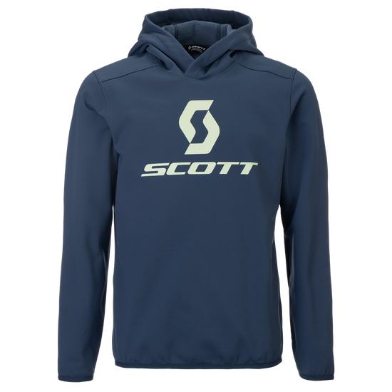 Sudadera con capucha SCOTT Defined Warm Midlayer para niños - Dusk Blue en PeakStyle