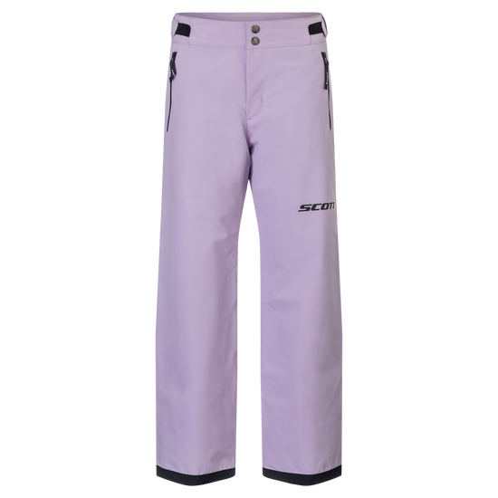 SCOTT Ultimate Dryo Wintersporthose Kinder – Sherbet Purple Vorderansicht