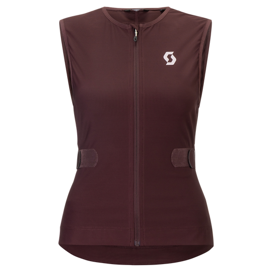 SCOTT Airflow Protektorweste Damen - Cocoa Red