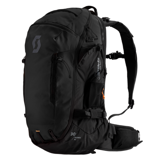 SCOTT Patrol E2 30 Kit Lawinenrucksack – Black – Ansicht 1