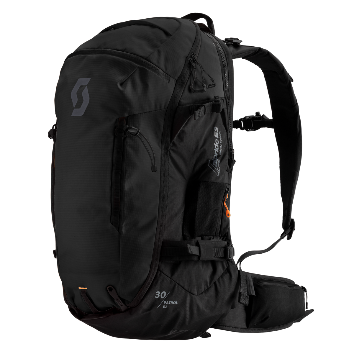 SCOTT Patrol E2 30 Kit Lawinenrucksack – Black – Ansicht 1