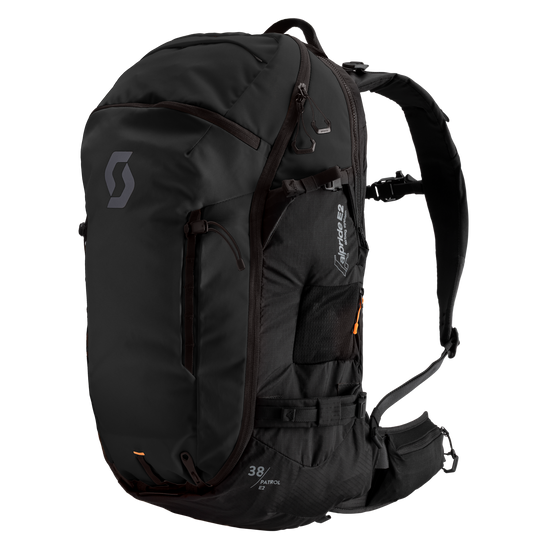 SCOTT Patrol E2 38 Kit Lawinenrucksack – Black – Ansicht 1