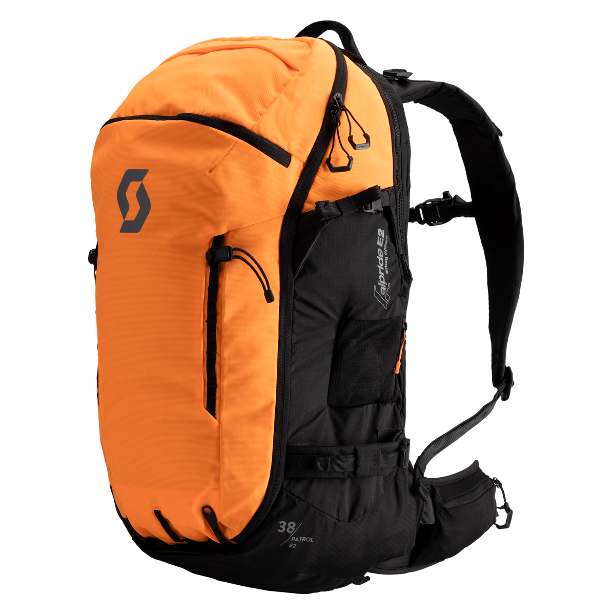 SCOTT Patrol E2 38 Kit Lawinenrucksack – Fluo Orange – Ansicht 1