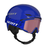 SCOTT Keeper 2 Helm + Shield Junior Skibrillen-Set Blue - Grey
