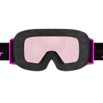 SCOTT Shield Pro Junior Skibrille - Neon Pink - Mint Green - Silver Chrome S2