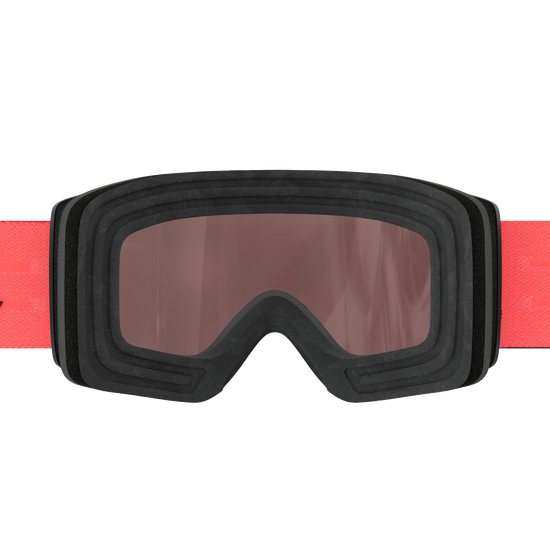 SCOTT Shield Skibrille - Black - Purple - AMP Red Chrome S3 - Bild 5