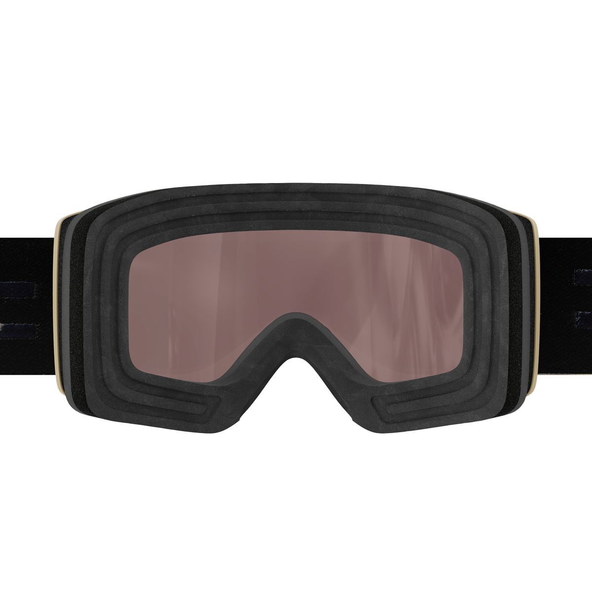 SCOTT Shield Skibrille - Mojave Beige - AMP Black Chrome S3 - Bild 5